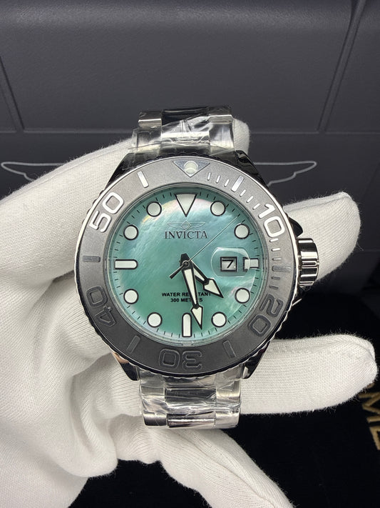 Invicta Grand Diver with Mother of Pearl Dial - 52mm, Steel