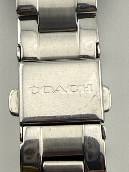 Coach Boyfriend Stainless Steel Crystal Accented Women's Watch