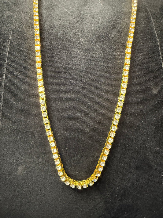 Invicta Elements Iced out Cuban Chain Necklace