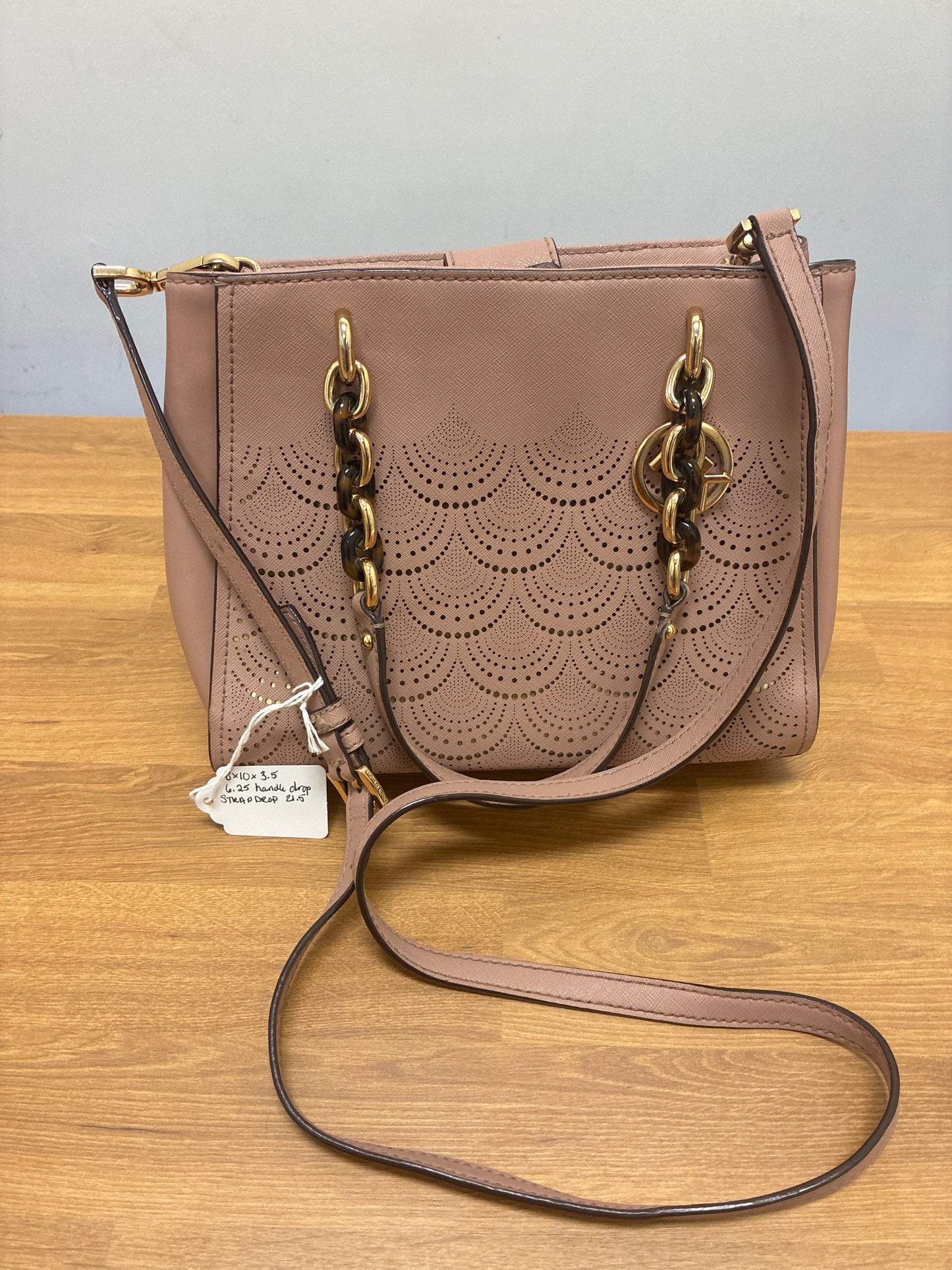 Michael Kors - peferated leather Sophia