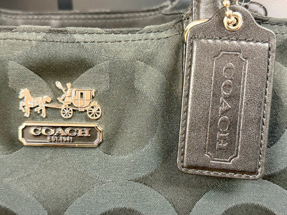 Coach Mia Tote Op Art Signature