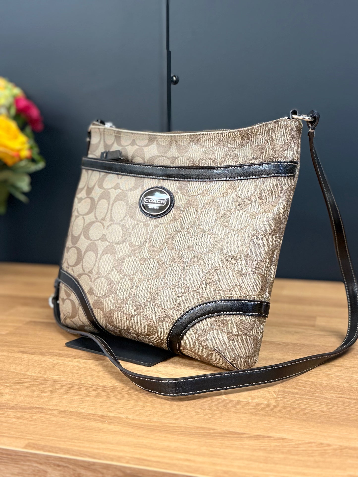 Coach - Peyton crossbody bag signature