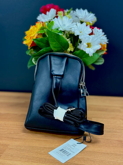 London Fog- Janice Double-Compartment Sling Bag