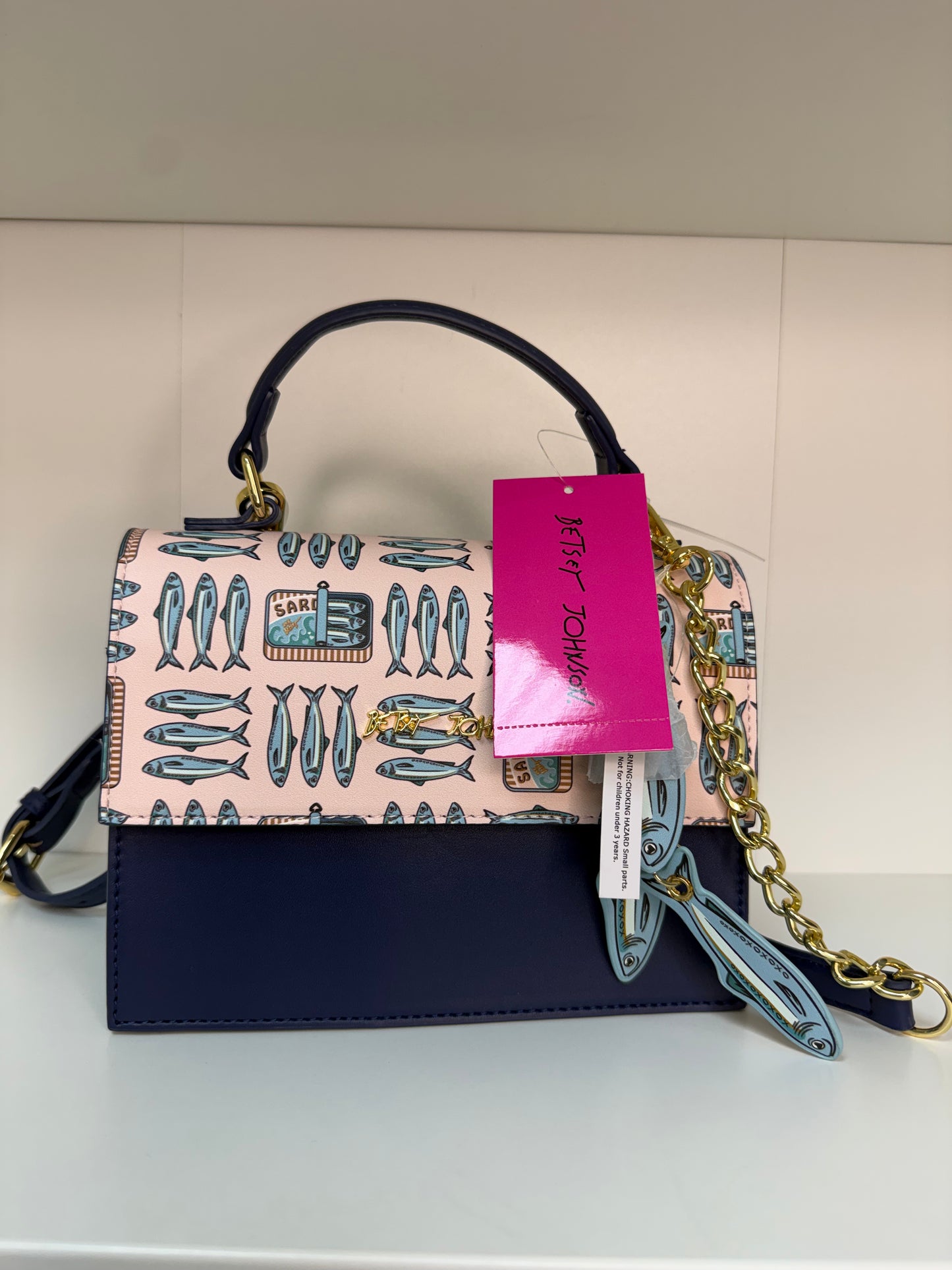 Betsey Johnson "Something Fishy" Sardine Tin Handbag