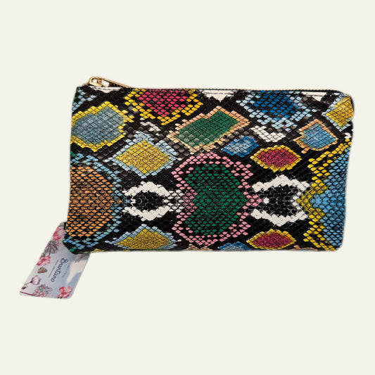 Brentano Multicolored Python- Crossbody/Clutch