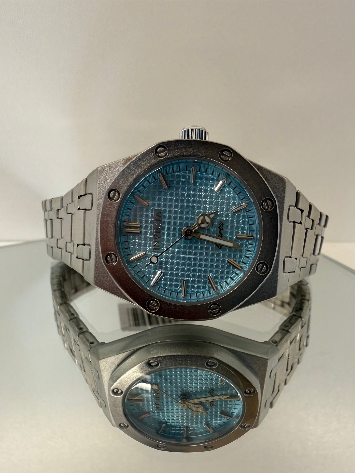 Invicta Women’s Celestial Steel and Light Blue