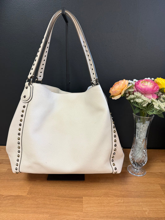 Coach Edie 31 in Chalk White