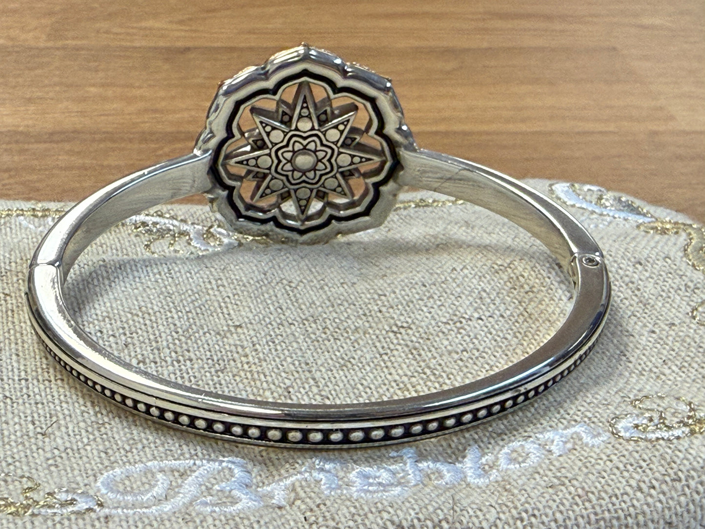 Brighton Dynasty Empire Hinged Bangle (Style JF9453)