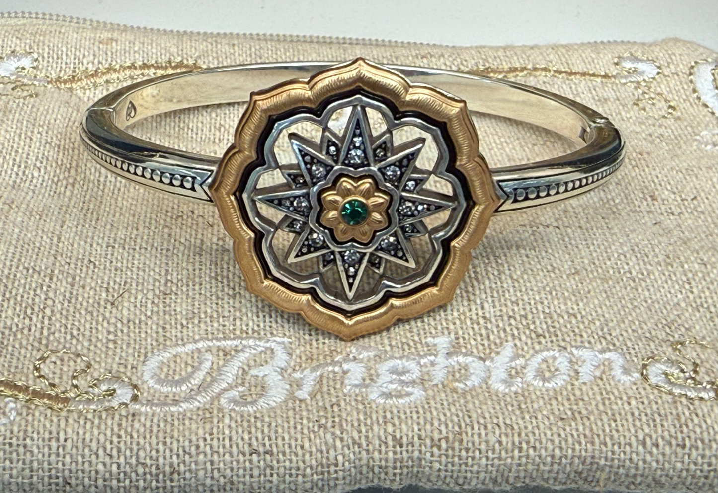 Brighton Dynasty Empire Hinged Bangle (Style JF9453)