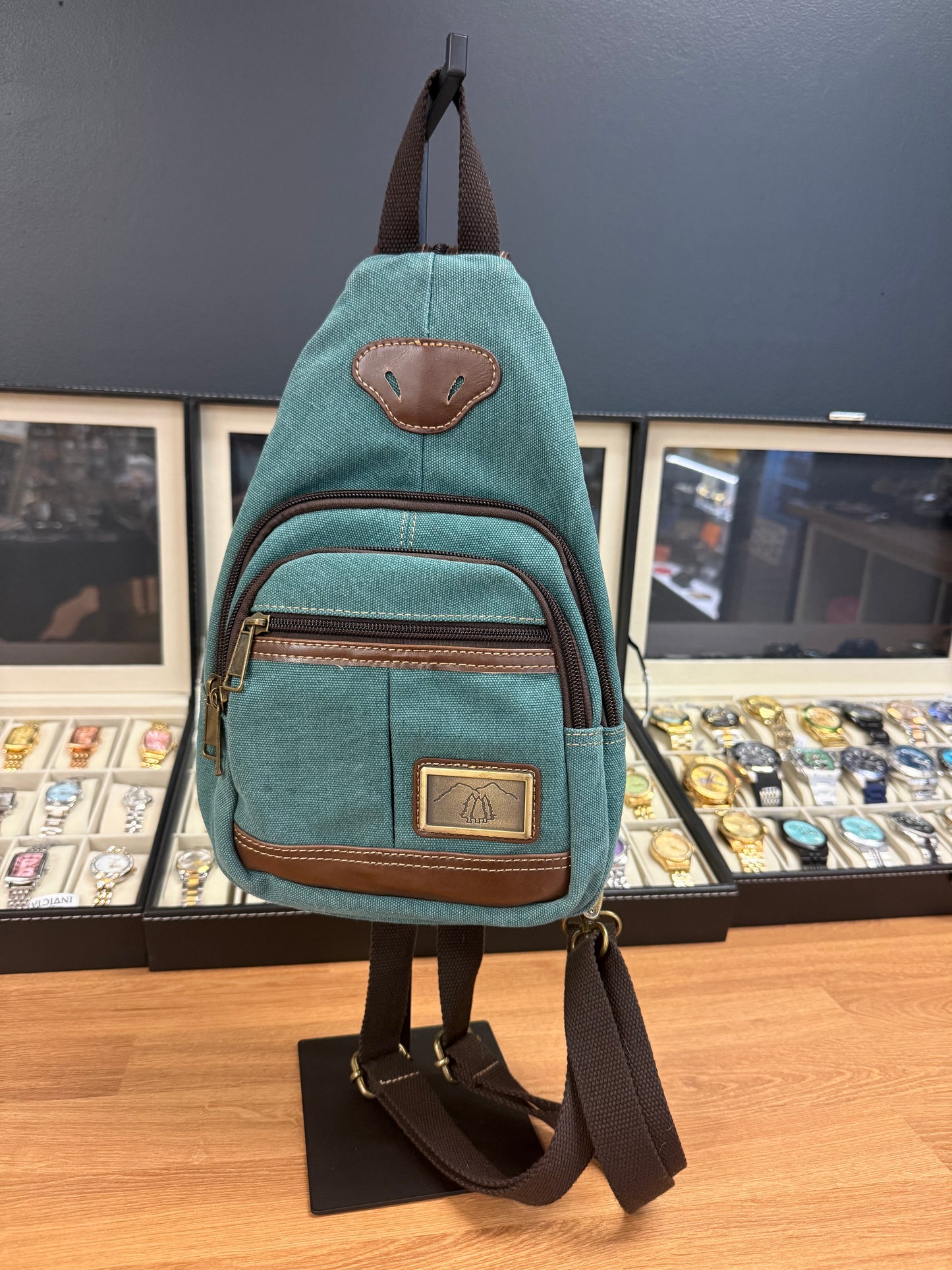 EuroSport Canvas Sling Bag