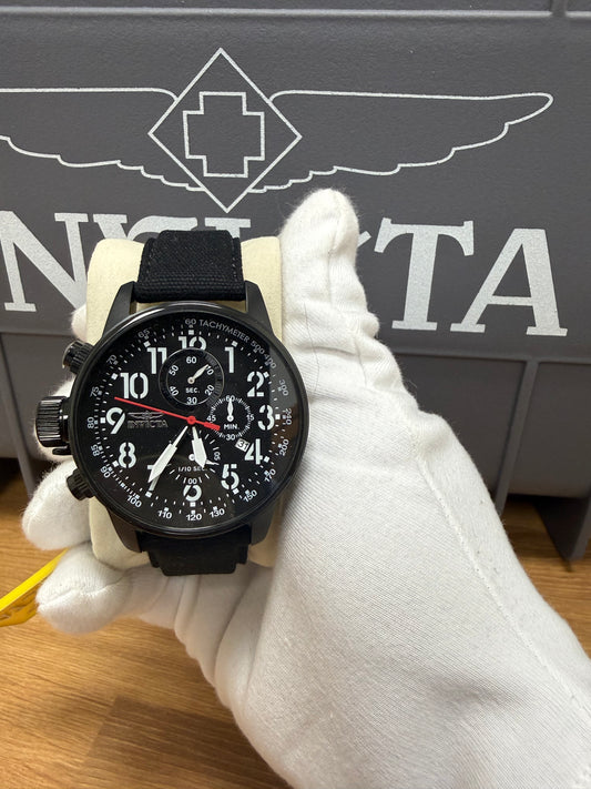 Invicta I-Force Left-Handed Men's Watch - 46mm, Black
