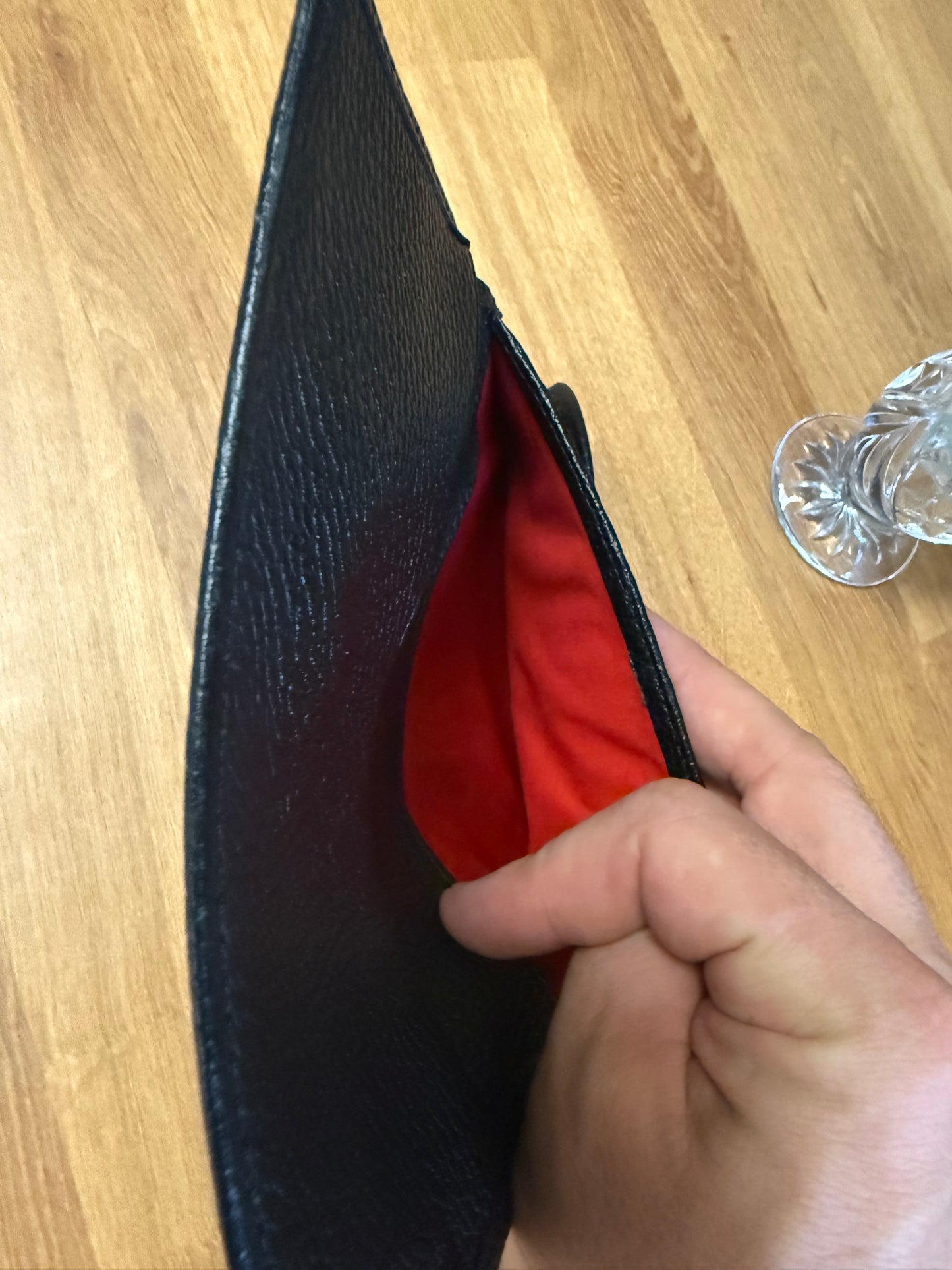 Dooney & Bourke Pebbled Leather Clutch - Black
