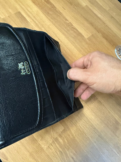 COACH Madison Leather Checkbook Wallet