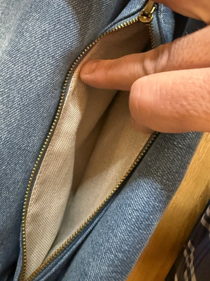 COACH Tabby 26 Quilted Denim Shoulder Bag