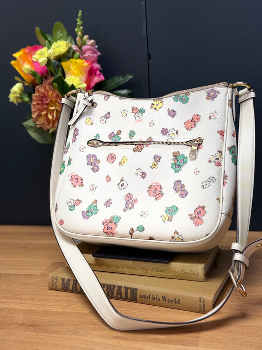 Coach Ellie File Bag floral in Chalk Multi