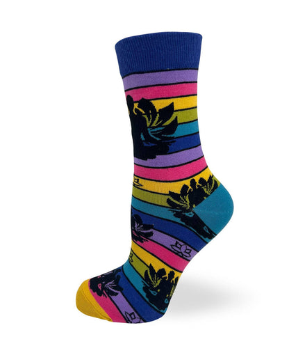 Zen Yoga Women's Novelty Crew Socks