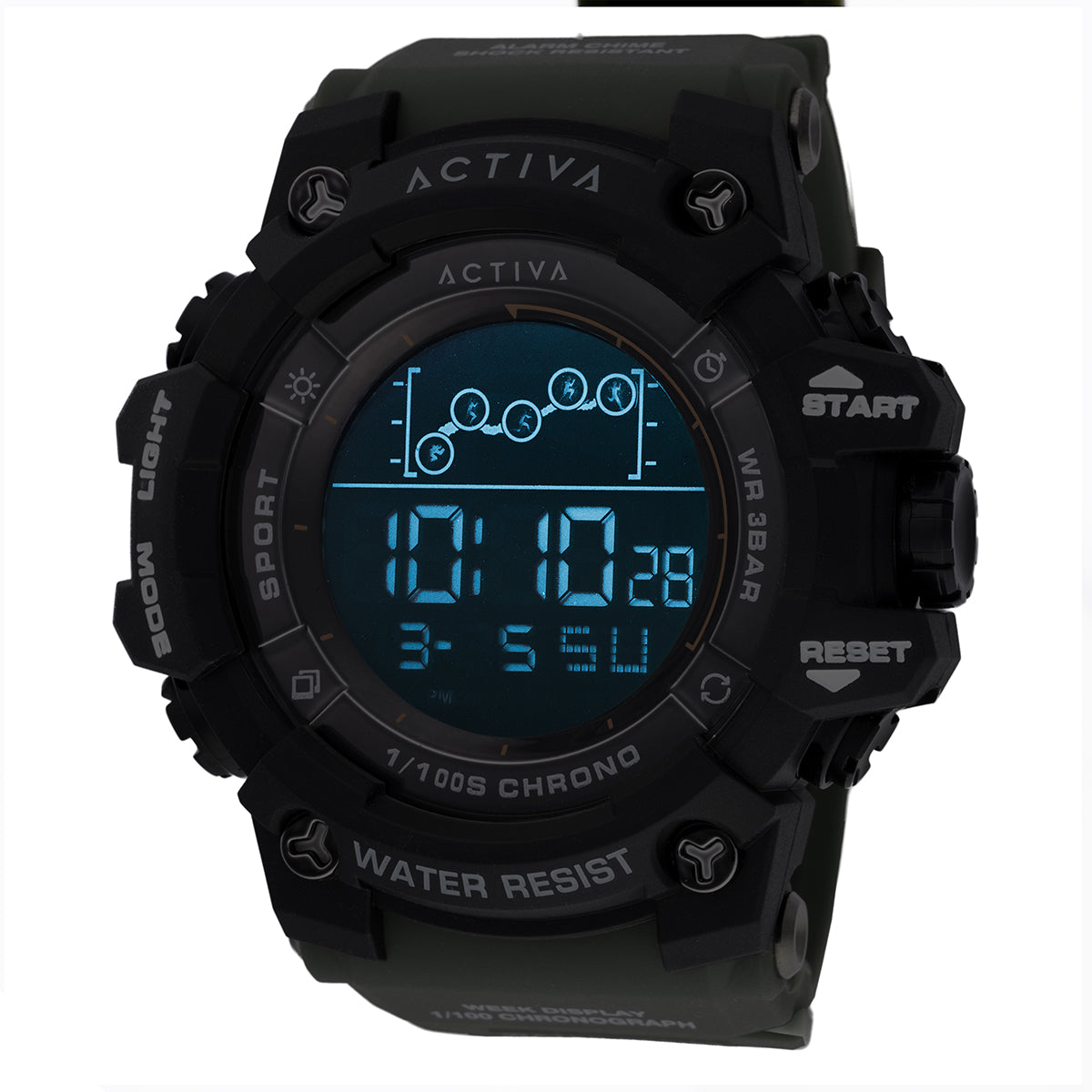 Activa Summit X Invicta Digital - 50mm. Black and green