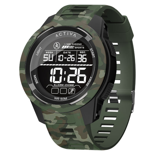 Activa Ranger X Terrain Invicta Digital  - 45mm, Camouflage, Green